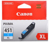 Canon-Ink-CLI-451 XL C-iP7240/ MG5440/ MG5540/MG5640/ MG6340/MG7140/MG7540/ MX924/ IX6840/ iP8740- Yield 695 - TAR - 6473B001AA-TAR