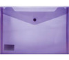 Carry Folder A4 Pvc with Stud Electric Purple Carry Folder A4 Pvc with Stud Electric Purple