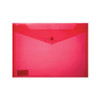 A5 Pvc Carry Folder with Stud Red