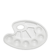 Plastic Palette 10 Well Kidney Plastic Palette 10 Well Kidney