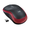Logitech Wireless Mouse M185, Ambidextrous, Optical, RF Wireless, 1000 DPI, Black, Red Logitech Wireless Mouse M185, Ambidextrous, Optical, RF Wireless, 1000 DPI, Black, Red