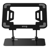 Snug Multiangle Steel Laptop Stand for 11In-17In Multiangle adjustable 1 Year - TAR - SNSTD-LAPMA-BK-TAR