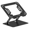 Snug Multiangle Steel Laptop Stand for 11In-17In Rotating Multiangle adjustable 1 Year - TAR - SNSTD-LAPRO-BK-TAR