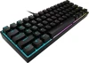 Corsair K65 RGB Mini, 60%, USB, Mechanical, QWERTY, RGB LED, Black