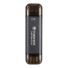 TRANSCEND 128 GB ESD310C USB3.2 TYPE A & C (USB 10Gbps) OTG COMPACT PORTABLE SSD  - Read 1050MB/s Write 950 MB/s - Black TRANSCEND 128 GB ESD310C USB3.2 TYPE A & C (USB 10Gbps) OTG COMPACT PORTABLE SSD  - Read 1050MB/s Write 950 MB/s - Black