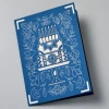 Cricut Celebration, Blue, Gold, Red, Silver, White, Monochromatic, A2 (420 x 594 mm), 8 sheets, Glue