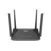 ASUS RT-AX52 AX1800 AiMesh, Wi-Fi 6 (802.11ax), Dual-band (2.4 GHz / 5 GHz), Ethernet LAN, Black, Tabletop router ASUS RT-AX52 AX1800 AiMesh, Wi-Fi 6 (802.11ax), Dual-band (2.4 GHz / 5 GHz), Ethernet LAN, Black, Tabletop router