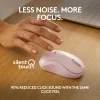 Logitech M240, Ambidextrous, Bluetooth, Pink