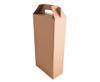 Kraft Double 750ml Wine Bottle Gift Box - GSR - P2798N