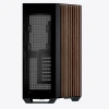 Aerocool APNX V1 premium Black and Wood mid-tower ATX case -Supports up to 10 fans -  6x2.5'' or 2x 3.5'' - 360mm radiator - 