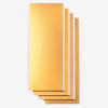 Cricut 2010043, Heat transfer vinyl sheet, Smooth heat transfer vinyl, Gold, Monochromatic, Glossy, Cricut Joy