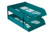 A/Blue Desk Letter Tray Retail Pack (2 Trays+1 set Risers)