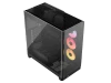 Corsair 4500X RS-R ARGB Tempered Glass Mid-Tower, Black, Midi Tower, PC, Black, 18.5 cm, 25 cm, 3x 120 mm