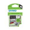 DYMO D1 Labelling Tape - Permanent Polyester - Black on White - 19mmx5.5m-DS0718070