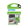 DYMO D1 Labelling Tape - Permanent Polyester - Black on White - 19mmx5.5m-DS0718070