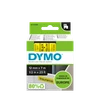 DYMO D1 Labelling Tape -  Removable Polyester - Blue on White - 24mmx7m-DS0720940