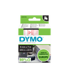 DYMO D1 Labelling Tape -  Removable Polyester - Red on White - 9mmx7m-DS0720700