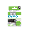 DYMO D1 Labelling Tape -  Removable Polyester - Black on Red - 9mmx7m-DS0720720