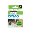 DYMO D1 Labelling Tape -  Removable Polyester - Black on White - 6mmx7m-DS0720780