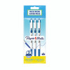 PAPER MATE 046 Retractable Ballpoint Pen 0.7mm Blue 3's-NS2084423
