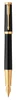 PARKER Ingenuity Fountain Pen - Black Gold Trim-NS2182006