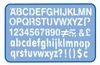HELIX 10mm Lettering Stencil-X08911