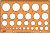 HELIX Template Circle Stencil 32 Circle - 15cm-X08671