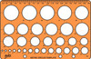 HELIX Template Circle Stencil 32 Circle - 15cm-X08671