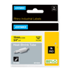 DYMO D1 Labelling Tape - Heat Shrink Tube - Black on Yellow - 19mmx1.5m-DS18058