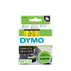 DYMO D1 Labelling Tape -  Removable Polyester - Black on Yellow - 9mmx7m-DS0720730