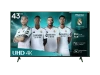 Hisense 43A6Q, 109.2 cm (43"), 3840 x 2160 pixels, LED, Smart TV, Wi-Fi, Black