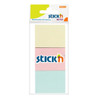 Stick 'N Asst. 38x50 Stick'n Notes (Pkt-3)  EA