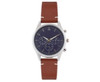 Mens PU Multi Watch - GSR - NL960Sn with Tan & Silver Design