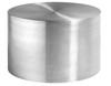 Drum coffee table 500DIA X 450H Brushed Stainless Steel
