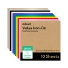 2012093 - Cricut Value Iron-On; Rainbow Sampler - 30.5 cm x 30.5 cm (10 pack)