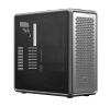 Cooler Master MasterFrame 600, Midi Tower, PC, Silver, ATX, ITX, micro ATX, Aluminium, SGCC, Tempered glass, 19 cm