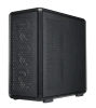 Cooler Master MasterFrame 600, Midi Tower, PC, Black, ATX, ITX, micro ATX, Aluminium, SGCC, Tempered glass, 19 cm
