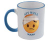 Emoji Get Well Soon - Sublimation Mug - GSR - Emug-GW