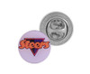 Lapel Badge Pin Clip - STD Size (20mm x 20mm) - GSR - LAPEL-P_20x20Rd