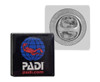 Lapel Badge Pin Clip - STD Size (30mm x 30mm) - GSR - LAPEL-P_30x30Sq