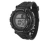 LCD WR 30M Sports Watch - GSR - NL41B for Gents in Black Rubber