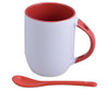 Sublimation Whirl Mug & Spoon - GSR - P2428R