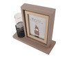 GSR Swivel Photo Frame & Plant Holder P2525 with Glass Vase