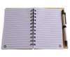 Bamboo Mid-Size Notebook & Pen - GSR - ST325B