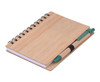 Bamboo Mid-Size Notebook & Pen - GSR - ST325I