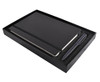 Flexi Notebook & Charcoal Swirl Pen Set - GSR - ST331SetB