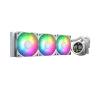 Aerocol Abyss L360 White with digital display - 360mm ARGB Liquid Cooler - Intel LGA1851/LGA1700   - AMD AM4/AM5. 
