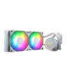 Aerocol Abyss L240 White - 240mm ARGB Liquid Cooler - Intel LGA1851/LGA1700   - AMD AM4/AM5. 