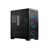Cooler Master Case Masterbox 302 + PSU MPW-6001-ACBW-BE1; Tempered Glass Side Panel; preinstalled 3 x 120mm fans; Black