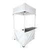 1x1 Aluminium Kiosk with Shelf